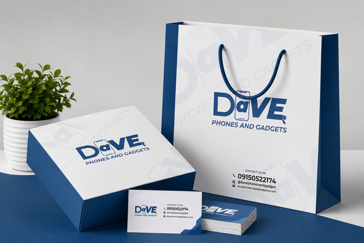 Dave Phones and Gadgets — Brand Identity